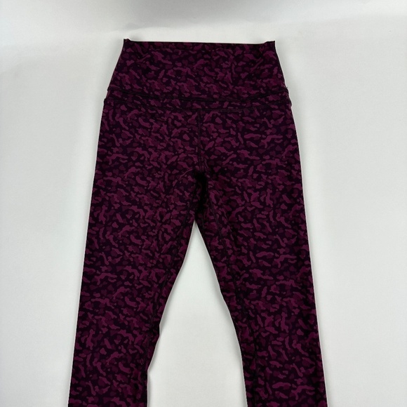 Crazy Yoga Leggings Womens Small 4/6 Purple - Picture 3 of 10